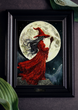 Witch full moon, Повний набір для самостійної вишивки бісером (DIY) та декоративними елементами Miledi 3463