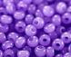 Lilac rich alabaster, Czech beads
