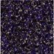 Transparent with purple center, Czech beads