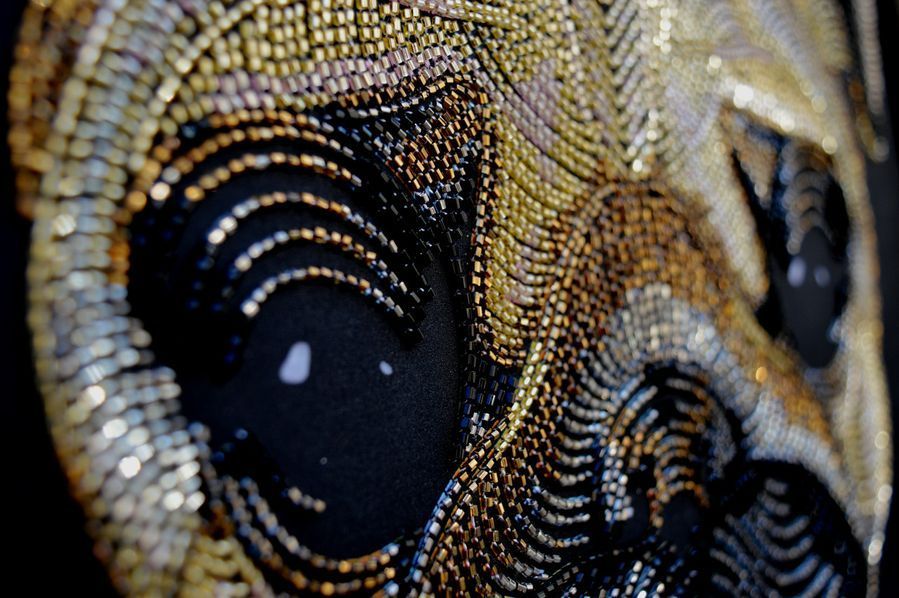 Garik, Complete kit for self-embroidery in the bead mosaic technique, Kit