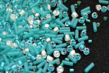 Mix of vintage Czech beads