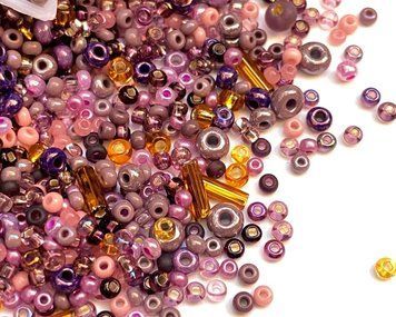 Mix of Czech beads