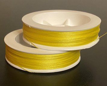 Thread for beads and jewelry works Tytan 60 (yellow) 60 meters