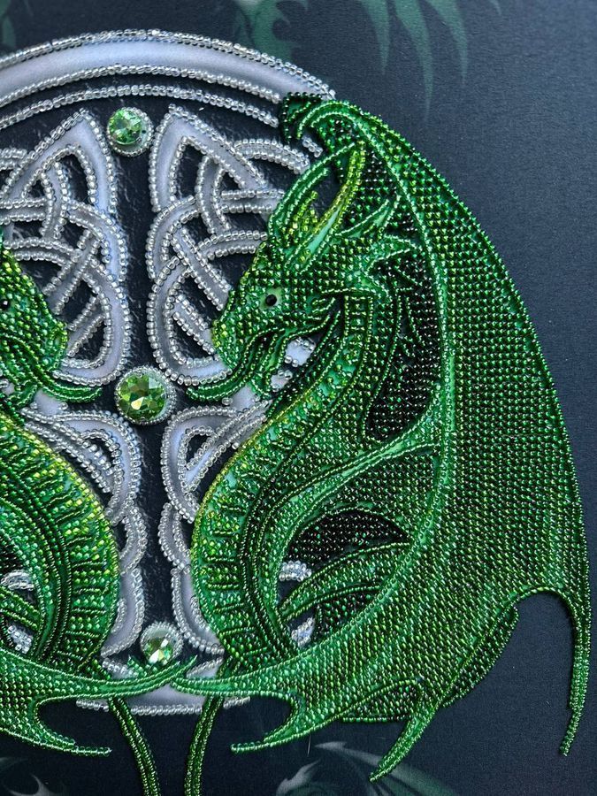 Guardians of the North: Sacred Glass Components Embroidery Artifact Kit, Kit