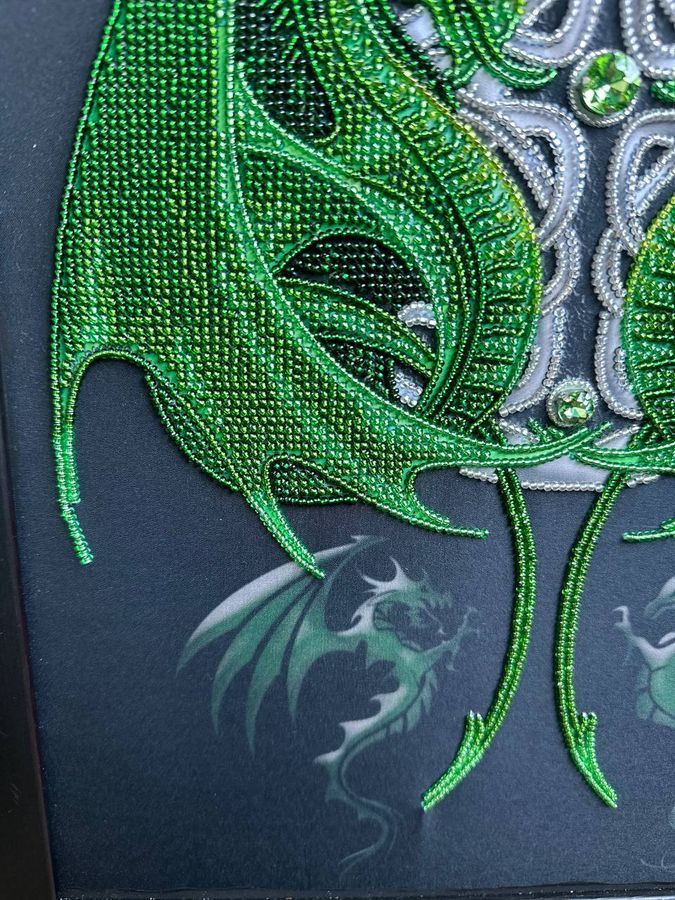 Guardians of the North: Sacred Glass Components Embroidery Artifact Kit, Kit