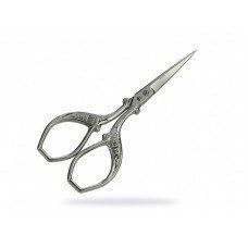 Craft scissors, Peacocks (blackened steel) 9,2 cm
