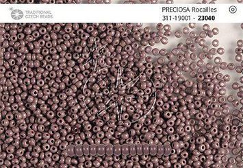 Lilac natural opaque gloss, jewelry Czech beads