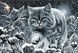 Mond Katze, Perlenstich komplettset f&uuml;r DIY НЮ-062 фото 3