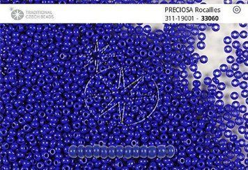 Dark blue gloss, jewelry Czech beads