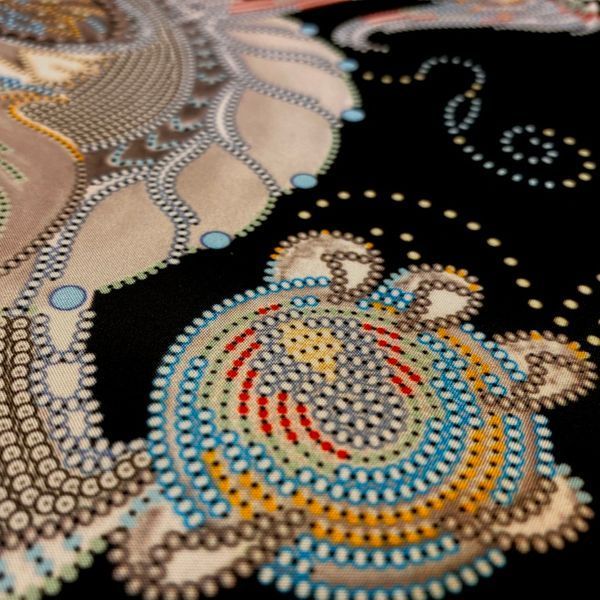 The Pearl of the Great BaiLong, Scheme for self-embroidery (DIY) with beads and decorative elements (independent selection of materials), Scheme