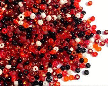 Mix of Czech beads