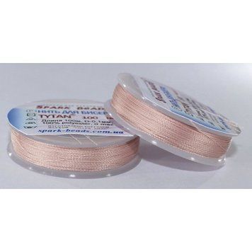 Beading thread Tytan 100 (pale pink) 100 meters