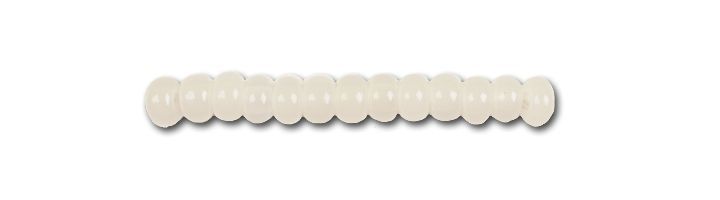 White Alabaster, Czech Beads