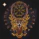 Opening of all roads (runic-Vegvisir), Complete kit of talismans for DIY embroidery with beads and decorative elements, Kit