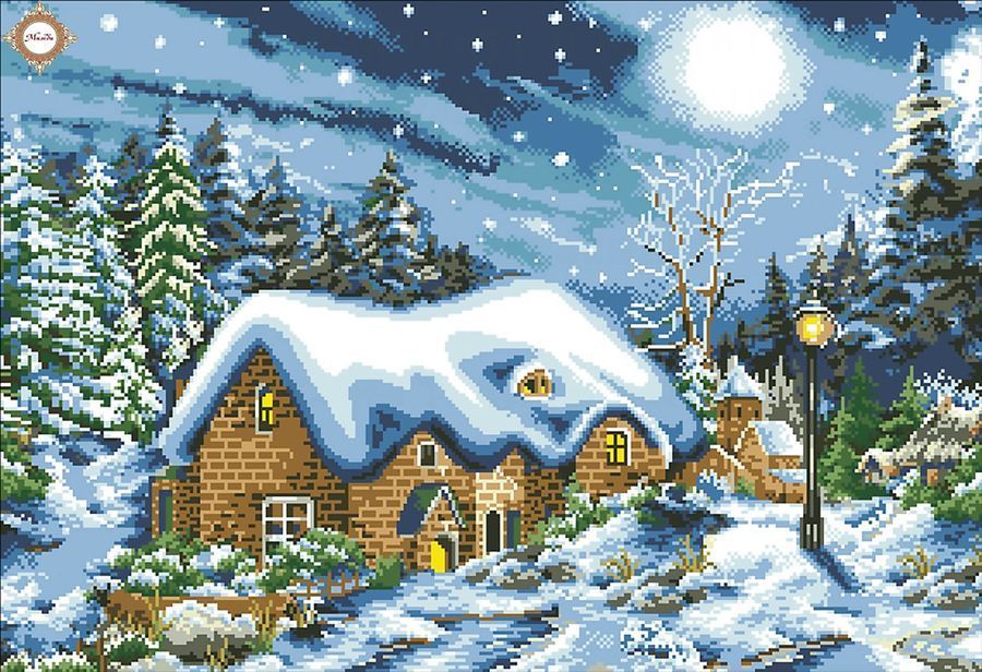 Winterfreude, Perlenstich komplettset f&uuml;r DIY СЛн-2029 фото