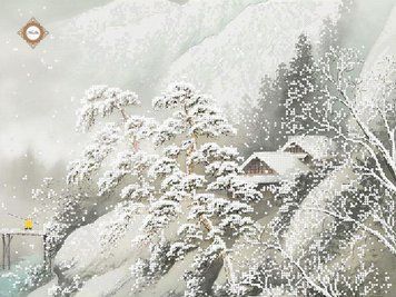Schneebedeckte Gipfel, Schema zum Selbststicken (DIY) mit Perlen (selbstst&auml;ndige Materialauswahl) СЛ-3364 фото