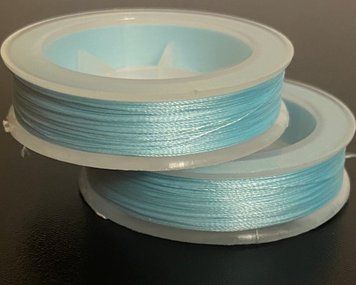 Beading thread Tytan 100 Gold (pale blue) 100 meters