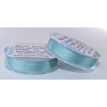 Beading thread Tytan 100 (pastel turquoise) 100 meters