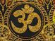 Om So Hum, Complete kit of talismans for DIY embroidery with beads and decorative elements, Kit