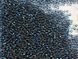 Dark blue with silver plated center, Czech beads