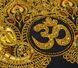 Om So Hum, Complete kit of talismans for DIY embroidery with beads and decorative elements, Kit