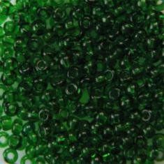 Зелений прозорий, ювелірний чеський бісер 31119/50120/13-1 гр-Preciosa фото
