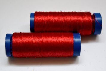 Beading thread (ripe cherry) 200Y 120D/2 (183 meters)
