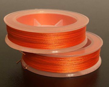Beading thread Tytan 100 Gold (bright orange) 100 meters