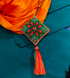 Alatyr "Energy" (Volumetric tile and pendant), Complete kit for creating a DIY amulet with beads and decorative elements, Kit