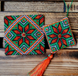 Alatyr "Energy" (Volumetric tile and pendant), Complete kit for creating a DIY amulet with beads and decorative elements, Kit