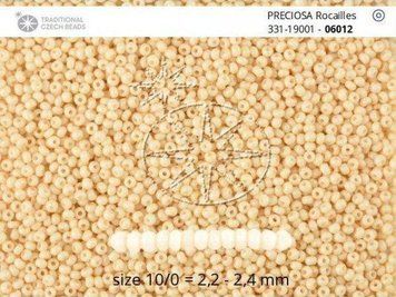 Світлий жовтий непрозорий, Чеський бісер 31119/06012/10-1 гр-Preciosa фото