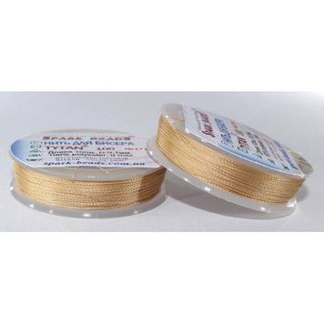 Beading thread Tytan 100 (antique brass) 100 meters