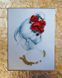 Blooming youth, Complete kit for DIY embroidery with beads and decorative elements, Kit