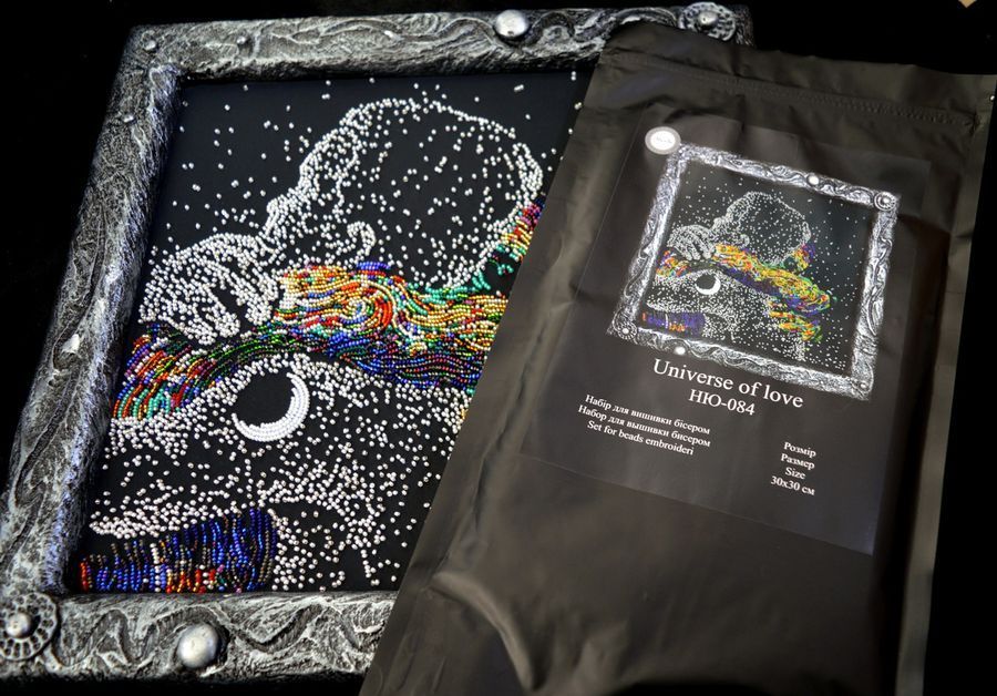 Universum der Liebe, Perlenstich komplettset f&uuml;r DIY НЮ-084 фото